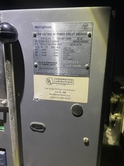 Westinghouse DS-206 800A Low Voltage AC Power Circuit Breaker 600A sensors