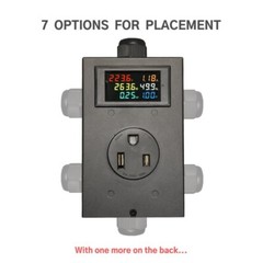 6-50 Outlet Meter Box Installation Kit Assembly Required for Custom Application
