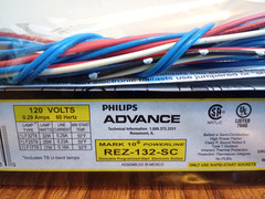 (1) Piece Advance MARK 10 REZ-132-SC Dimmable Fluorescent Ballast 120Vr (1) T8