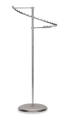 Spiral Clothing Rack Chrome 29 Ball Garment Retail Display Store Fixture 63″ H