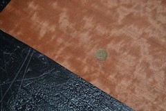 Block Mottled Makore Raw Wood Veneer Sheet 8 x 31 inches 1/42nd thick L2308-50