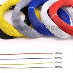 PVC Insulated Electronic Cable Wire 32/30/28/26 AWG Flexible Stranded Wire Cable