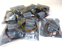 Lot of 9, 15-80V In To 12V Out 3A 36W DC-DC Waterproof Buck Converter Module