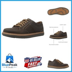 Florsheim Work Gridley Mens Oxford 105 Dm Us Brown 34Dc094-Ofw