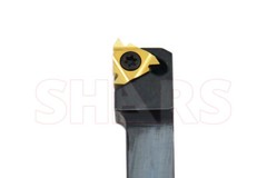 SHARS 7PCS 1/2″ INDEXABLE TURNING THREADING LATHE TOOL + INSERT + Certificate S]