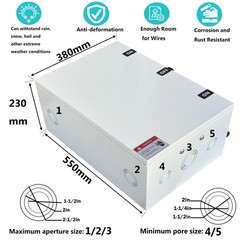 400A Generator Transfer Switch 96000W high-Power Double-Throw Safety 120V/240V