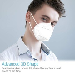 SUNCOO Protective KN95 Face Mask – 20 Pack, 5 Layers Cup Dust Mask Protection