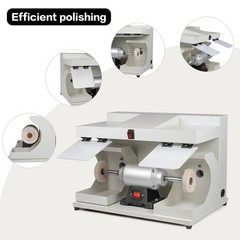 Dental Lab 550W Polishing Lathe Machine 2800rpm with LED Light 2 Big Covers USA