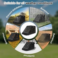 Skid Steer Loader Cover Replace for Bobcat S62/650, 155×85×88 In, Black