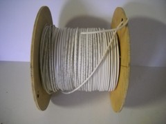 50ft of New Carol 20 AWG White RG-59/U Coaxial Communications Wire, C3500.41.86