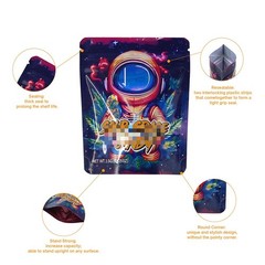 25Sets-3.5g Small Foil Zip Pouch | Resealable Mylar-Style Bag | USA Stock