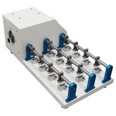 110V Leather Clamped& Folding Resistance Testing Machine 22.5° Bend Angle