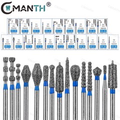 Dental Diamond Burs Dentistry Strawberrie FG 1.6mm Polishing Bur For High Speed