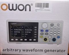 OWON DGE2070 70MHz Waveform Generator 300MSa/s 2CH Function Generator. NEW