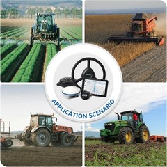 JY305 Tractor GNSS Autosteer System AB Line in Straight Curve A+ Pivot U-Turn