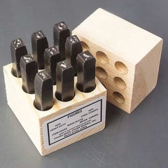 Young Bros Stamp Works You-03093 Hand Stamp Kit, Number Set