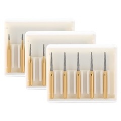 AZDENT Dental FG Burs High Speed Handpiece Round Tungsten Carbide Tungsten Steel