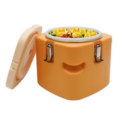 US Insulated Soup Container Commercial Food Warmer 2.5 Gal Food Warmer & Cover