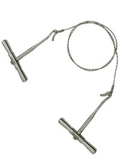 22in Gigli Saw with 2 Handles + Storage Case (4 Piece Kit) Twisted Cutting Saw