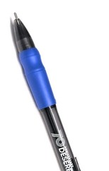 20 Misprint Click Pens MAXGLIDE Hub Pen Lot DARK BLUE Thick Rubber Grip BLUE INK