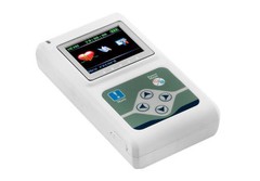 24 hours 3 Channel ECG ECG/EKG Holter Monitor System NEW