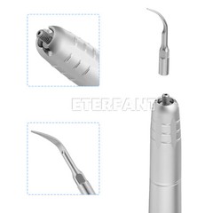 ENTERFANT Dental Ultrasonic Air Perio Scaler Handpiece Hygienist 2H/4H+3Tips
