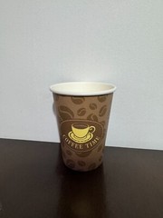 12 oz Disposable Paper Coffee Cups with Lids