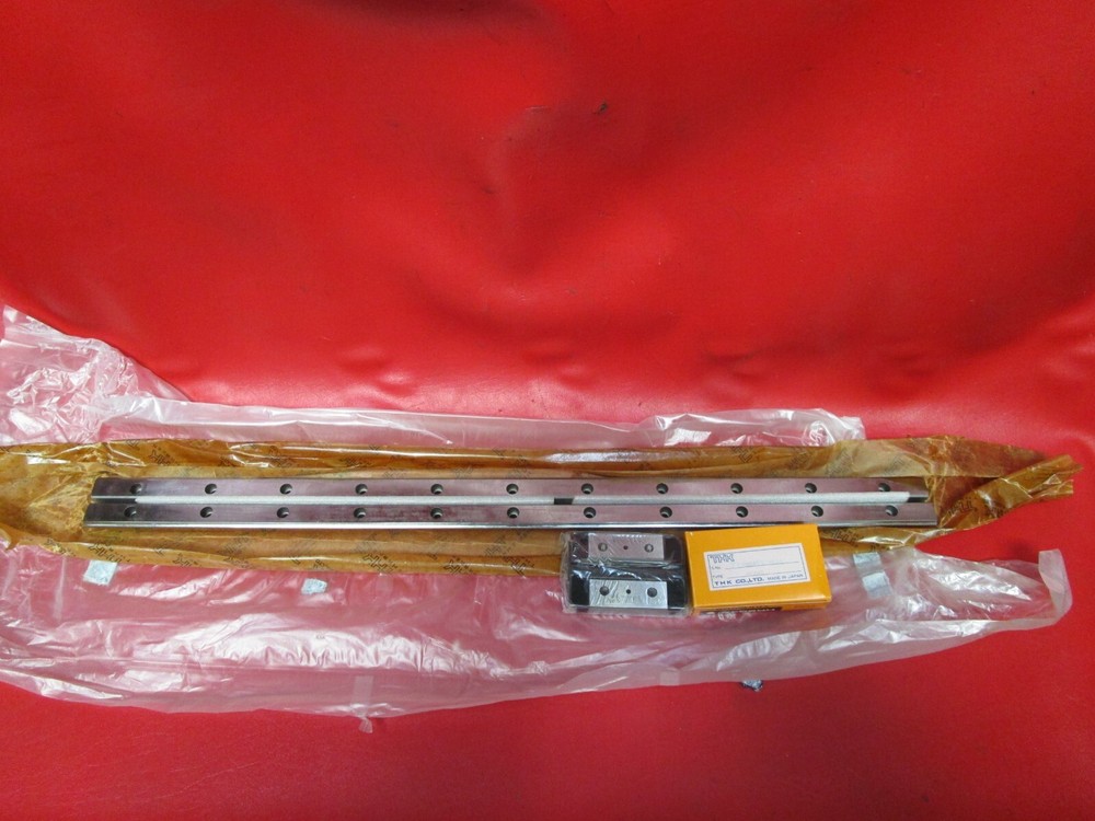 THK HR2042, HR SET, Includes One HR2042 Caged Ball LM Guide Block with two 670mm