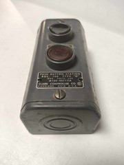 NOS Clark Controller Co. Motor Start/Stop PB Station A100-44112A Type ‘D’