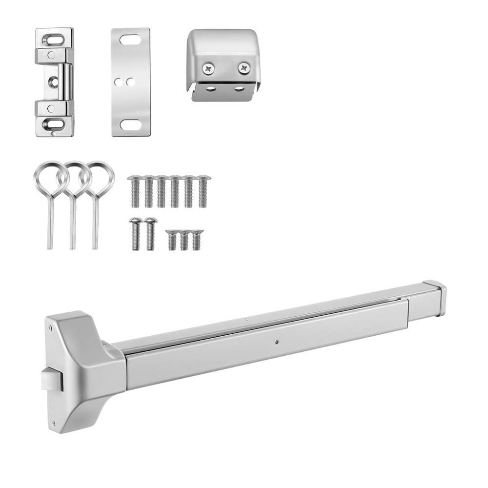 Uimoso Push Bar Panic Exit Device 28″ Durable Metal Emergency Door Hardware