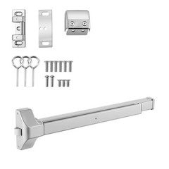 Uimoso Push Bar Panic Exit Device 28″ Durable Metal Emergency Door Hardware
