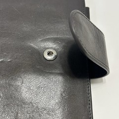 Gillio Slim Appunto Dark Brown Fits Hobonichi Weeks READ