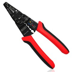 Alicate Pelacable Automático 8″ Cortador de Alambre Herramienta Electricista PRO