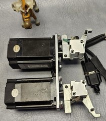 Leadshine 57CME23-Z Dual Servo Motors with Cylinders & Attachments