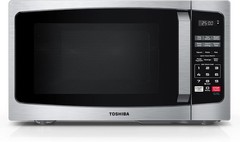 EM131A5C-BS Countertop Microwave Ovens 1.2 Cu Ft 12.4″ Removable Turntable Smart
