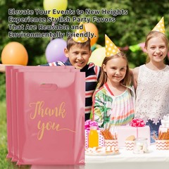 Gute 50 Pack Thank You 1 Count (Pack of 50), Pink-9×12 Inch(50pcs)