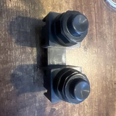 HUBBELL Double 2040-80320-100 204080320100 With Mechanical Interlock NEW NO BOX
