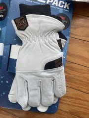 Lot 5 x 2-PACK Mechanix Wear Dura-Hide Insulated Gray Winter Gloves MEDIUM NEW