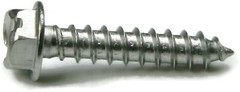 #10 Sheet Metal Screws – Stainless Steel Slotted Hex Washer Head – Select Size