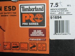 Timberland PRO Mens Branston ESD Slip-On Alloy Safety Toe Work Shoes 7.5 W
