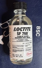Loctite SF 768 Clean Up Solvent 1.75 FL. OZ. / 52mL P/N: 235018 X-NMS 76820 X 1
