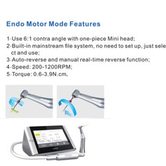 COXO C-PUMA Master Brushless Motor 100-2000 Dental Electric Motor LCD System CE