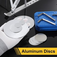 4Pcs Aluminum Disc 4″(100mm) Dia 0.1″(2.5mm) Thick Round 6061 Aluminum Sheets