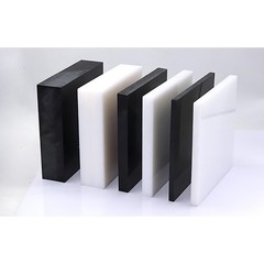 PTFE Sheet Plate Hard Plastic Panel High Temperature Thick 2mm-30mm White/Black