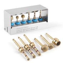 Dental Maxillary Sinus Lift Drills Kit Lateral Approach Stoppers Elevation