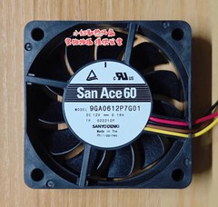 1PCS SAN ACE60 9GA0612P7G01 DC12V 0.16A 6015 6CM 4-wire cooling fan