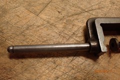 OLDER CLAMP ON DIAL INDICATOR STAND MOUNT MACHINIST TOOLING
