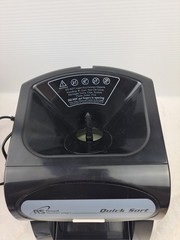 Royal Sovereign QS-1AC Quick Sort Coin Sorter Counter Machine Tested Works W Box