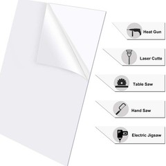 8 X 12 Clear Acrylic Sheet Plexiglass Plastic Sheet for Crafts Transparent Acr