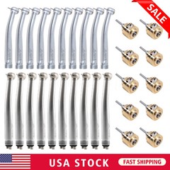 Dental High Speed Air Turbine Handpiece Big Head 2/4Hole For NSK Cartridge